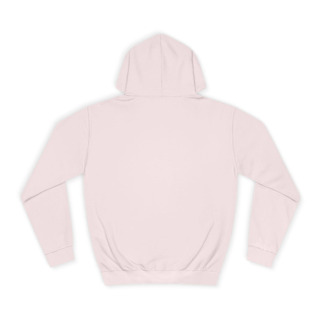 Pastellrosa Hoodie | Unbedruckter College-Hoodie, bereit für individuellen Druck 