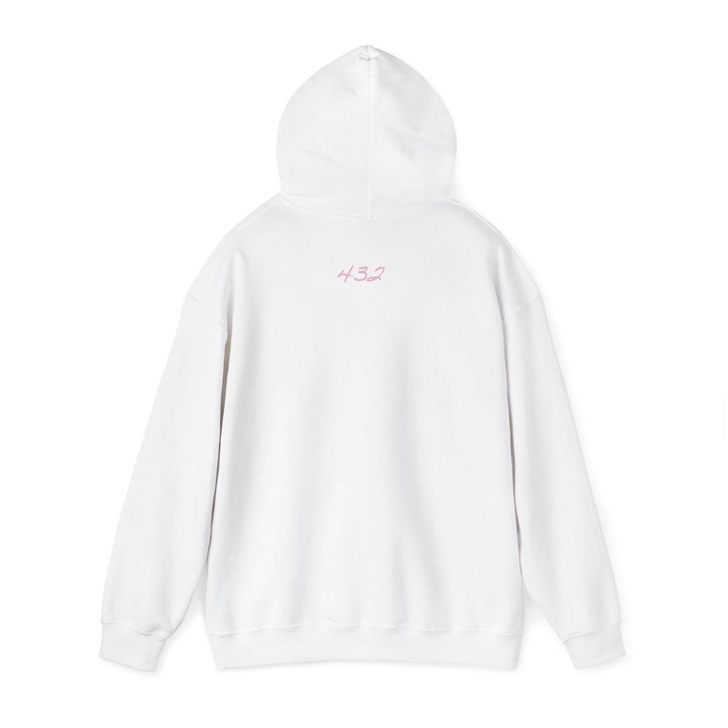 Love Script Hoodie | Minimal Pink Script Heart Text
