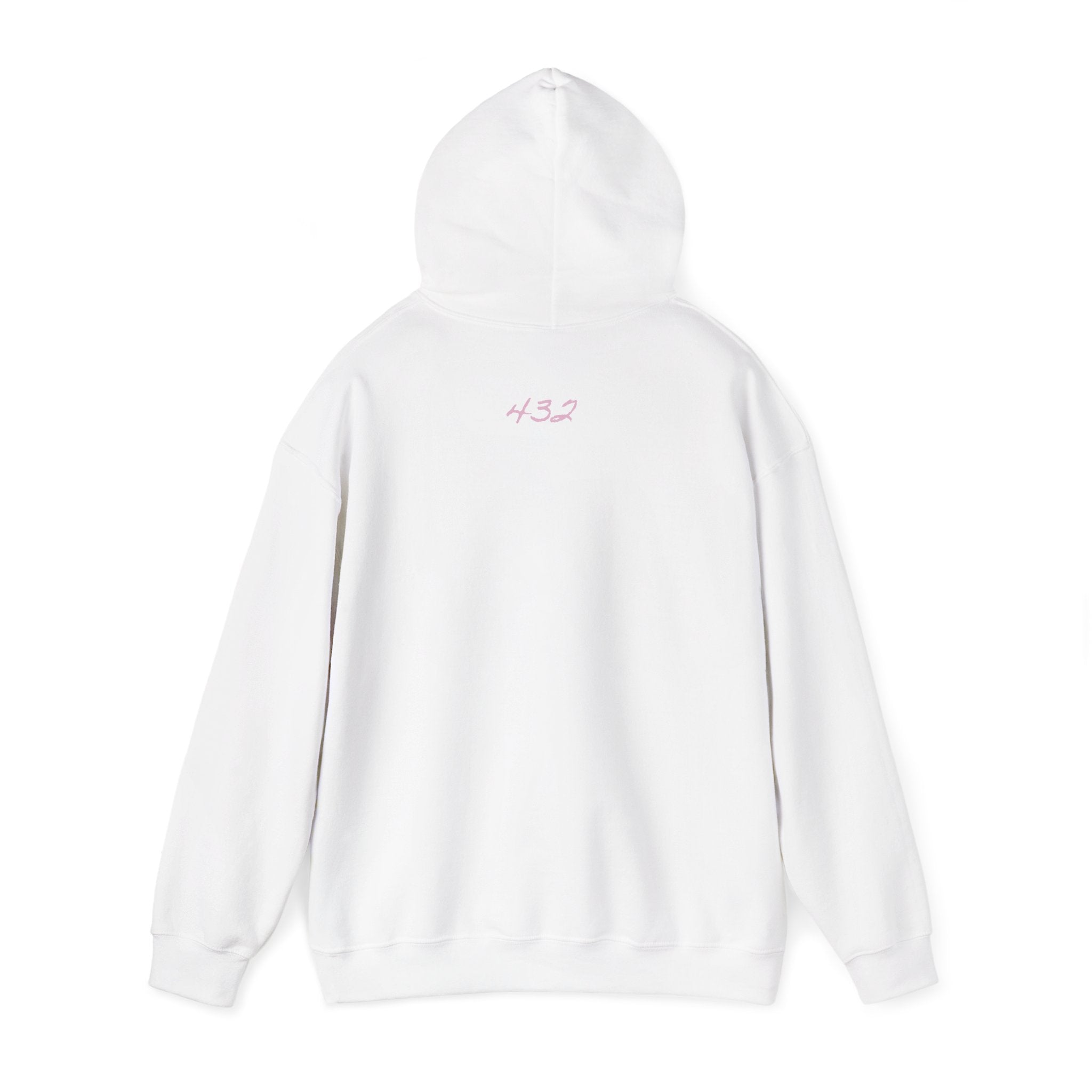 Love Script Hoodie | Minimal Pink Script Heart Text