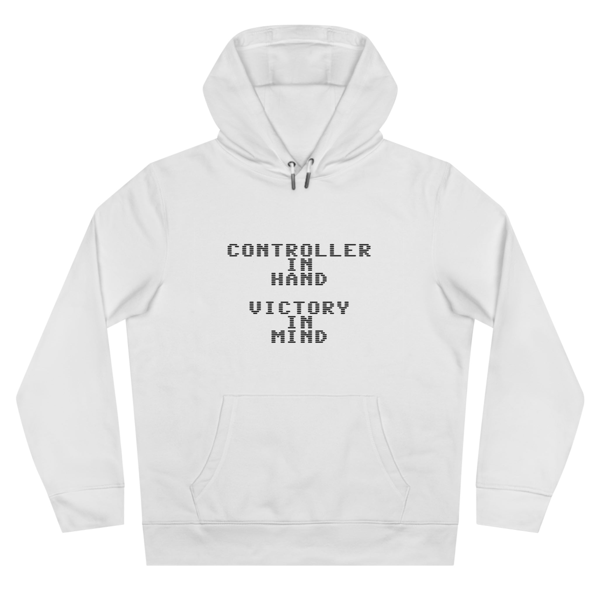 Controller in Hand Victory in Mind Hoodie | Gamer Bee Graphic