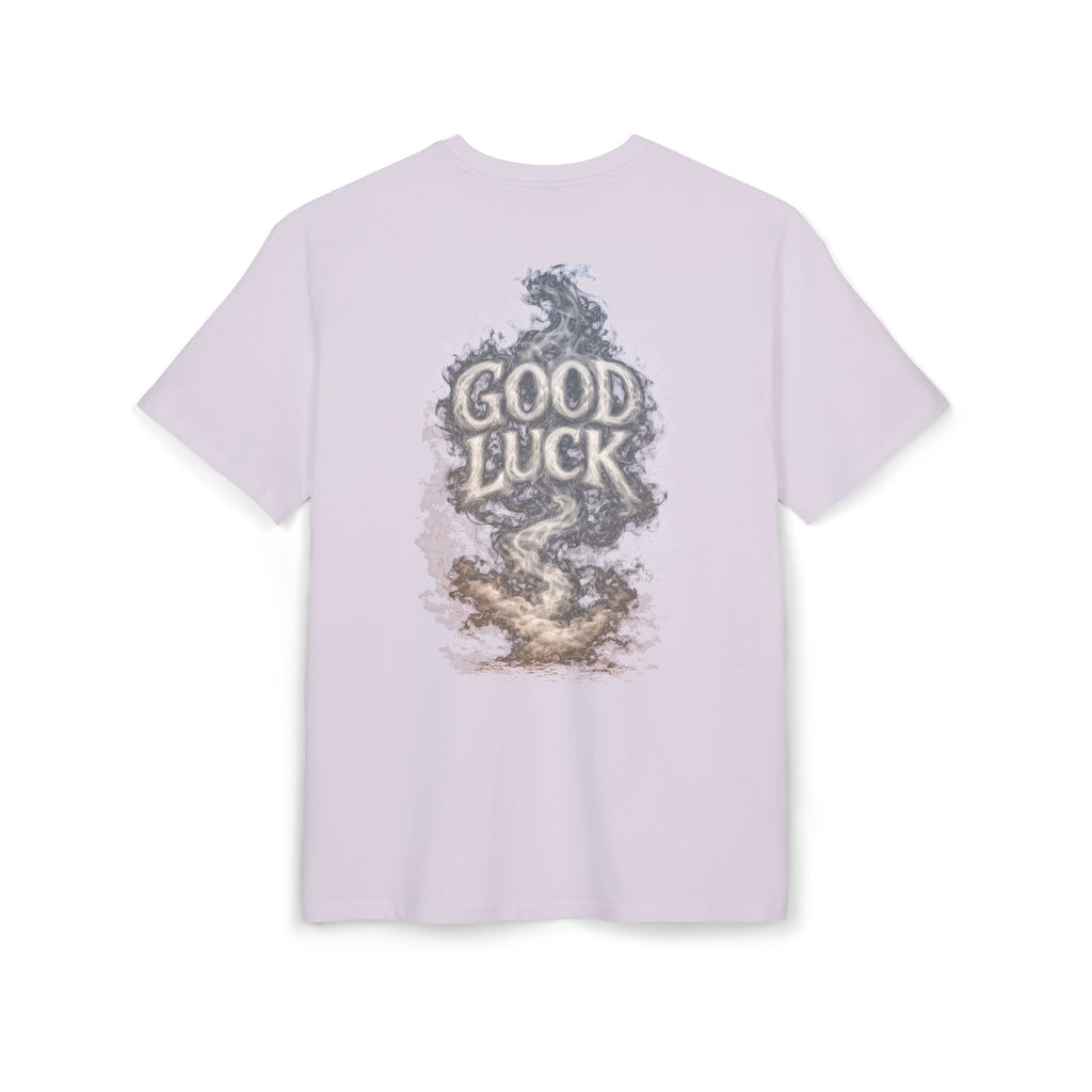 Good Luck Smoke Art Tee | Horseshoe Cloud Graphic Tee