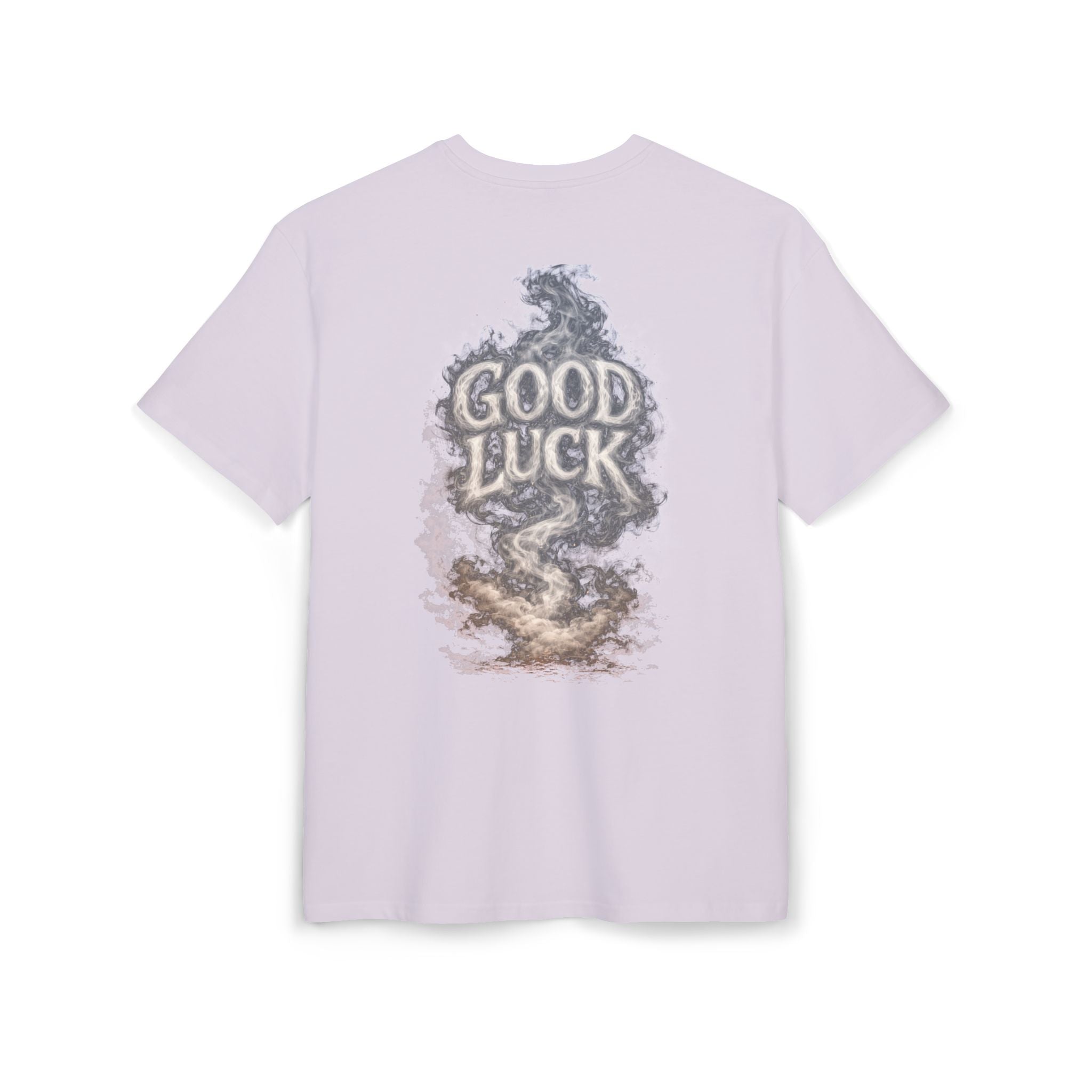 Good Luck Smoke Art Tee | Horseshoe Cloud Graphic Tee