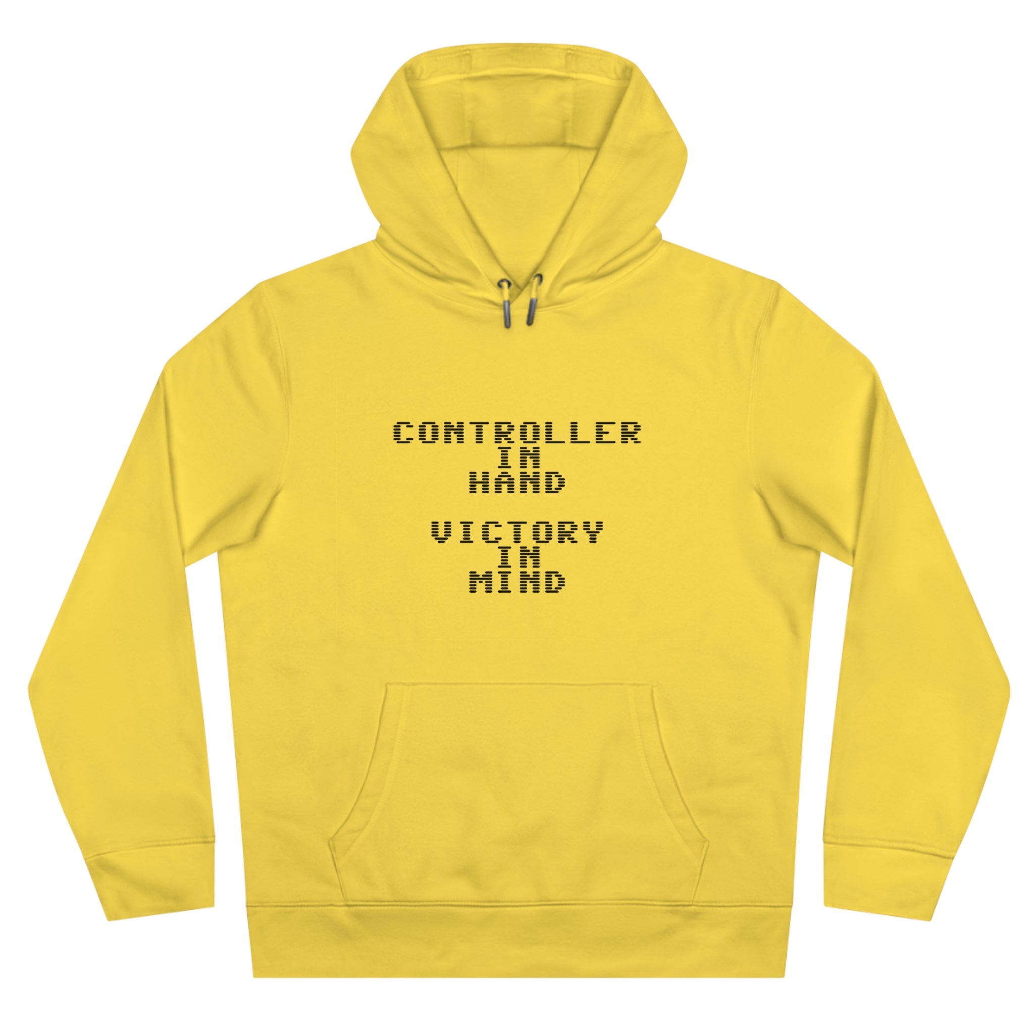 Controller in Hand Victory in Mind Hoodie | Gamer Bee Graphic