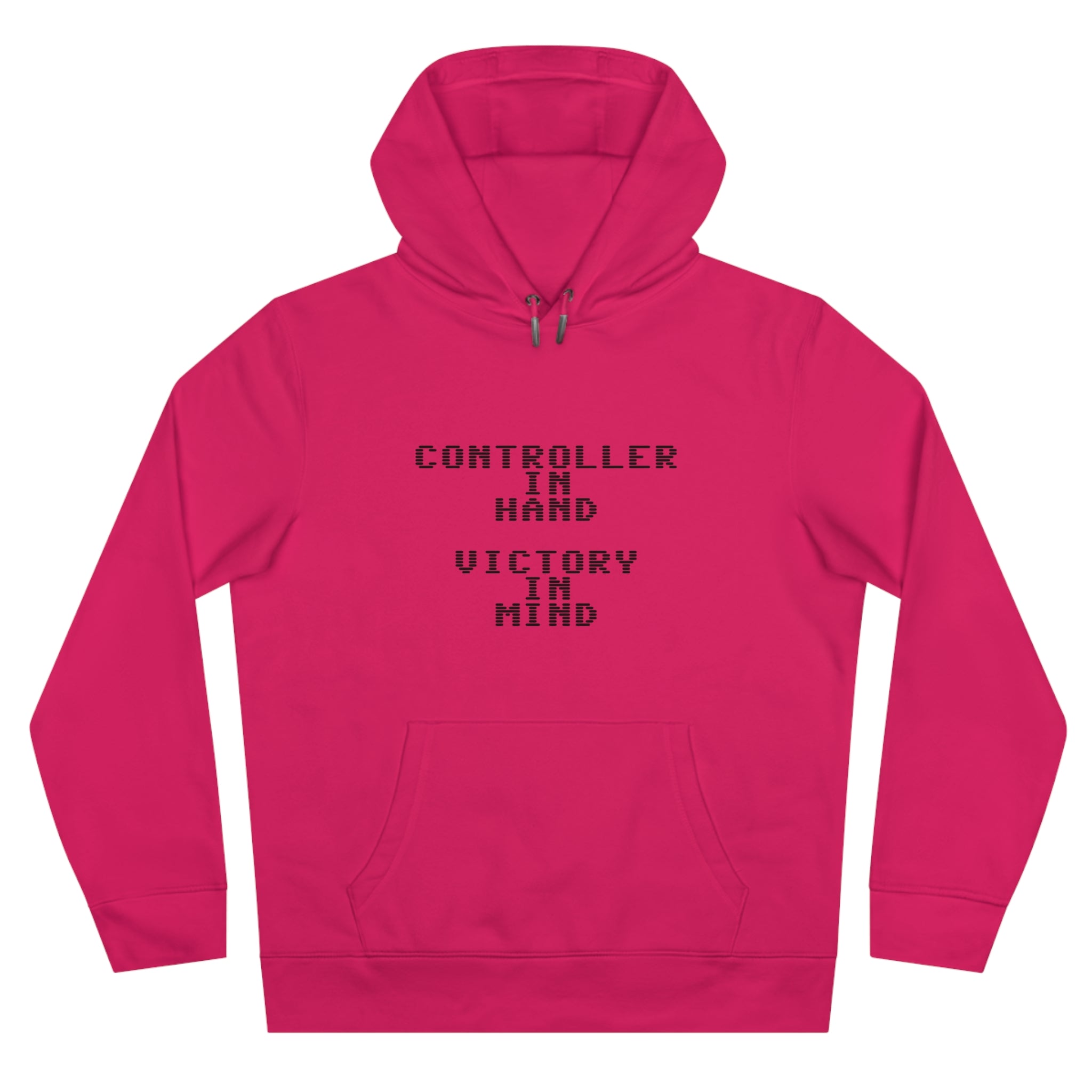 Controller in Hand Victory in Mind Hoodie | Gamer Bee Graphic