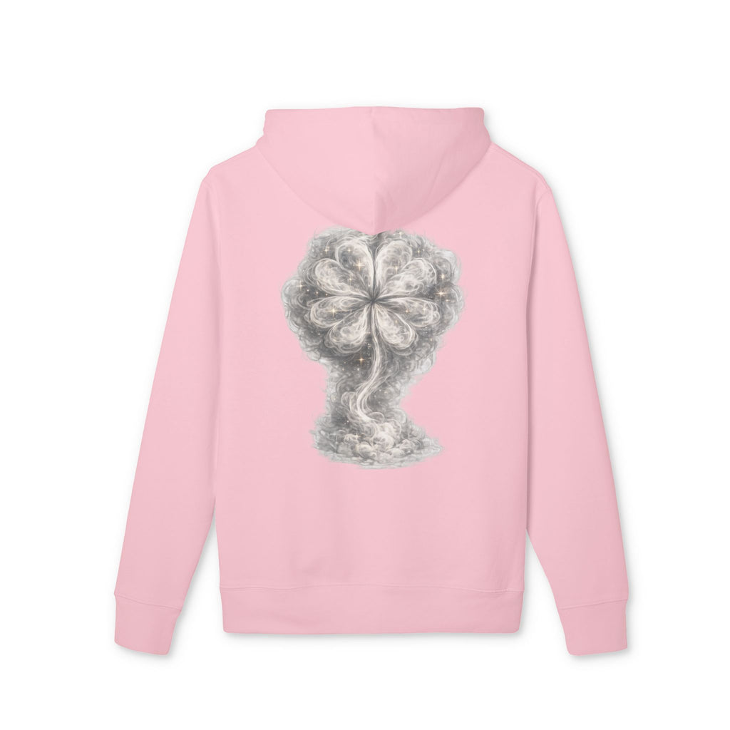 A Little Magic hoodie | cloud four-leaf clover illustration