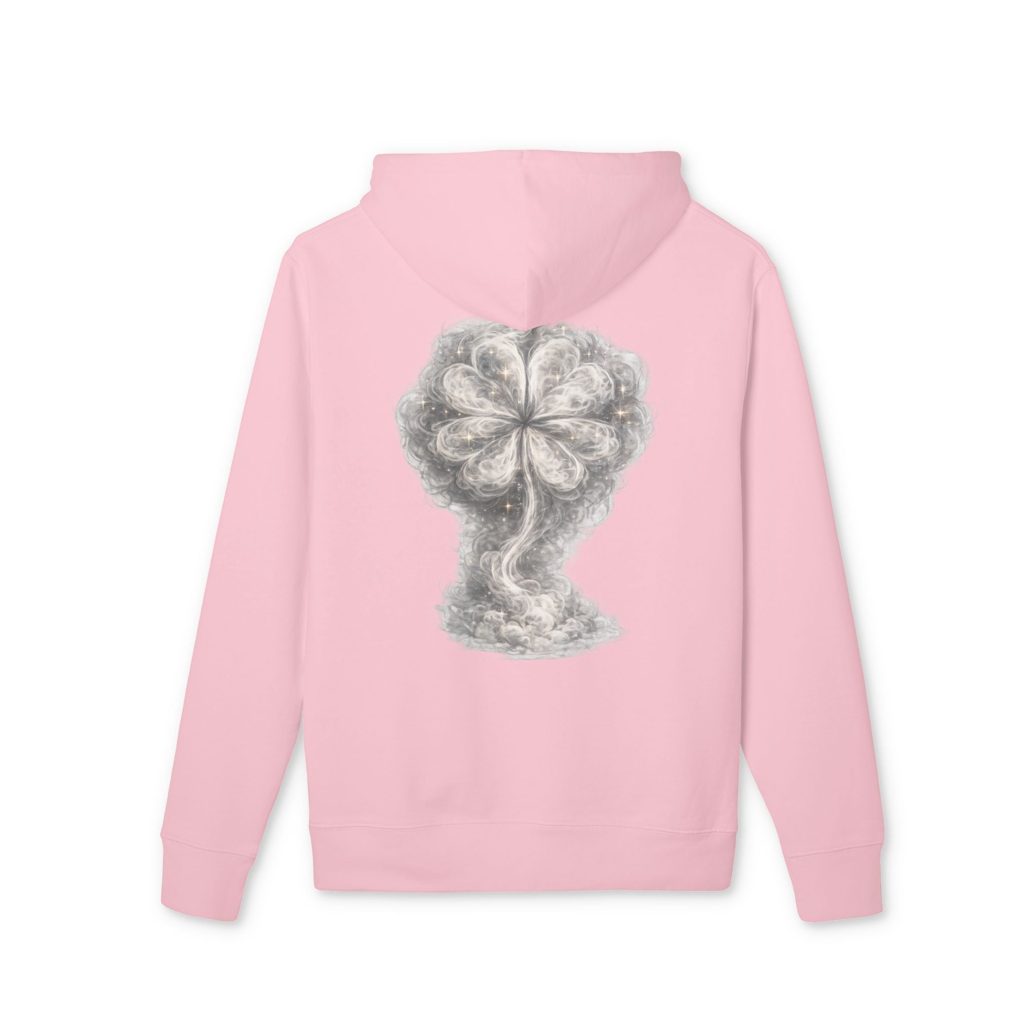 A Little Magic hoodie | cloud four-leaf clover illustration