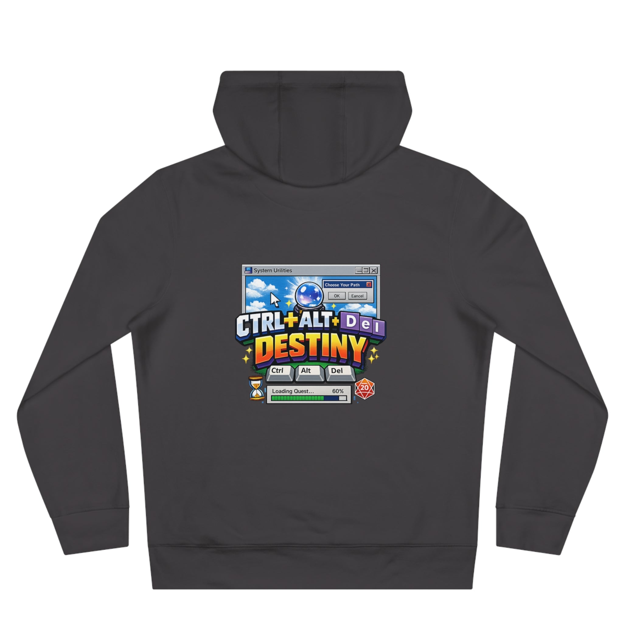 CTRL ALT DEL Destiny Hoodie | Retro Windows Error Graphic Sweatshirt
