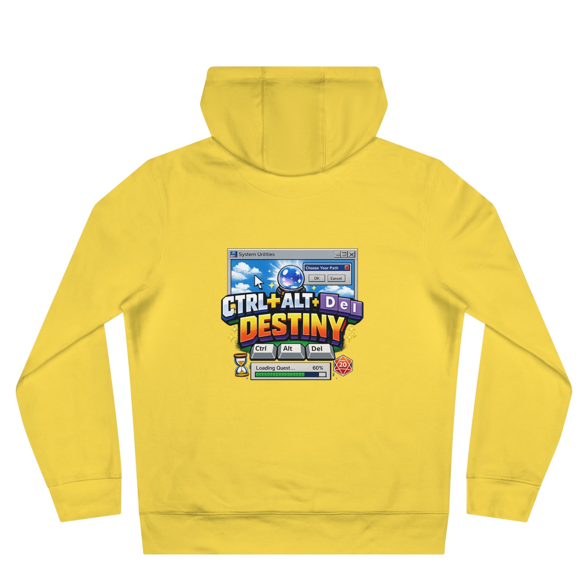 CTRL ALT DEL Destiny Hoodie | Retro Windows Error Graphic Sweatshirt
