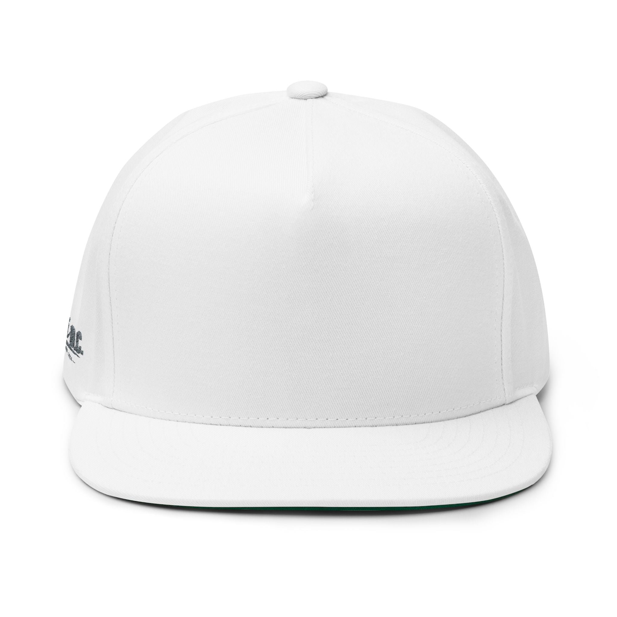 Flat Bill Cap (Embroidery)